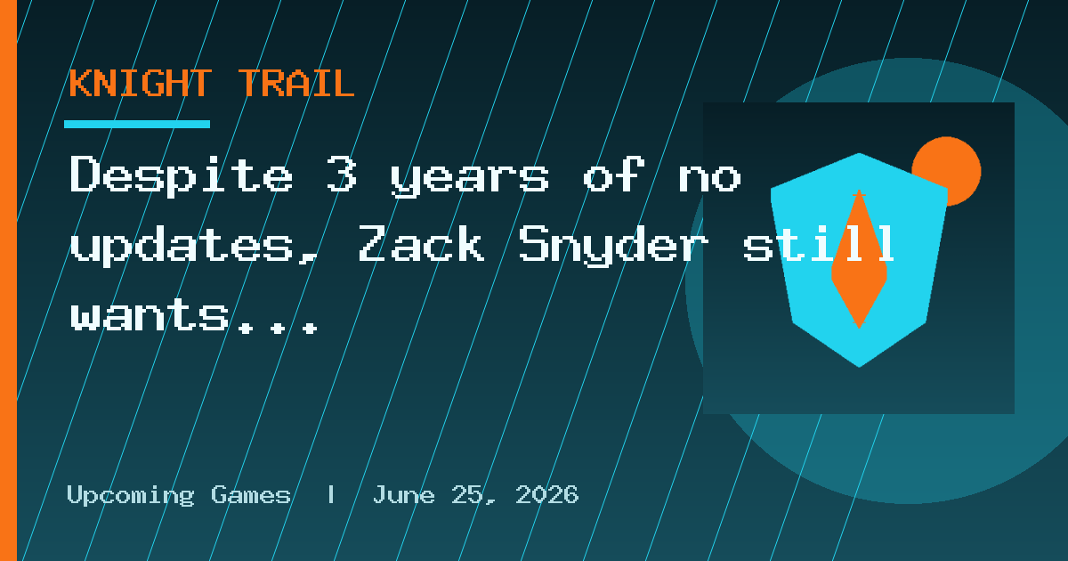 Despite 3 years of no updates, Zack Snyder still wants to make a Rick