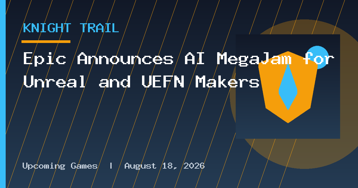 Epic Announces AI MegaJam for Unreal and UEFN Makers