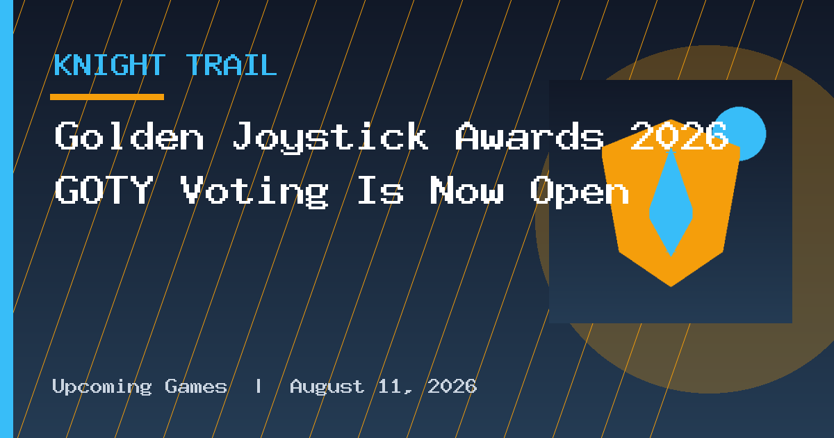 Golden Joystick Awards 2026 GOTY Voting Is Now Open