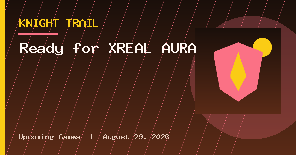 Ready for XREAL AURA
